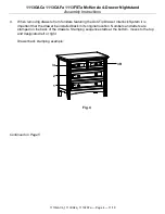 Предварительный просмотр 4 страницы Whittier Wood Furniture McKenzie 1113GACa Assembly Instructions Manual