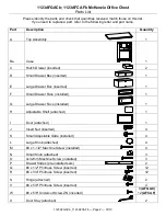 Предварительный просмотр 2 страницы Whittier Wood Furniture McKenzie 1123AFGACb Assembly Instructions Manual