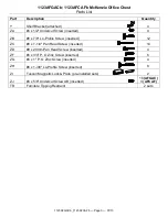 Предварительный просмотр 3 страницы Whittier Wood Furniture McKenzie 1123AFGACb Assembly Instructions Manual