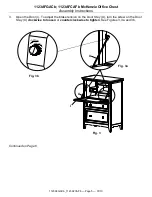 Предварительный просмотр 5 страницы Whittier Wood Furniture McKenzie 1123AFGACb Assembly Instructions Manual