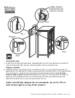 Предварительный просмотр 3 страницы Whittier Wood Furniture McKenzie 1127AFGAC Assembly Instructions