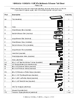 Предварительный просмотр 2 страницы Whittier Wood Furniture McKenzie 1129GACe Assembly Instructions Manual