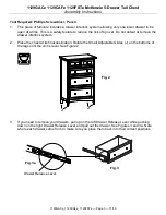 Предварительный просмотр 3 страницы Whittier Wood Furniture McKenzie 1129GACe Assembly Instructions Manual