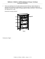 Предварительный просмотр 4 страницы Whittier Wood Furniture McKenzie 1129GACe Assembly Instructions Manual