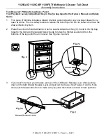 Предварительный просмотр 3 страницы Whittier Wood Furniture McKenzie 1129GACf Assembly Instructions Manual