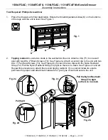 Предварительный просмотр 3 страницы Whittier Wood Furniture McKenzie 1130AFGAC Assembly Instructions