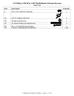 Preview for 3 page of Whittier Wood Furniture McKenzie 1131GACg Assembly Instructions Manual