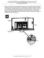 Preview for 8 page of Whittier Wood Furniture McKenzie 1131GACg Assembly Instructions Manual