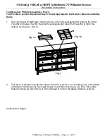 Предварительный просмотр 4 страницы Whittier Wood Furniture McKenzie 1183CAFg Assembly Instructions Manual