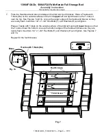 Preview for 8 page of Whittier Wood Furniture McKenzie 1306AFCAFb Manual