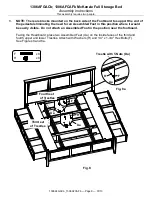 Preview for 9 page of Whittier Wood Furniture McKenzie 1306AFCAFb Manual