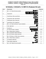 Предварительный просмотр 4 страницы Whittier Wood Furniture McKenzie 1316CAFf Assembly Instructions Manual