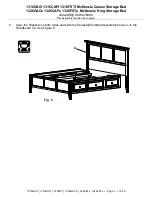 Предварительный просмотр 7 страницы Whittier Wood Furniture McKenzie 1316CAFf Assembly Instructions Manual