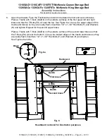 Предварительный просмотр 8 страницы Whittier Wood Furniture McKenzie 1316CAFf Assembly Instructions Manual