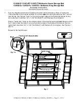 Предварительный просмотр 9 страницы Whittier Wood Furniture McKenzie 1316CAFf Assembly Instructions Manual