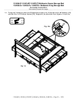 Предварительный просмотр 12 страницы Whittier Wood Furniture McKenzie 1316CAFf Assembly Instructions Manual