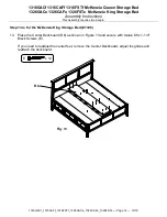 Предварительный просмотр 14 страницы Whittier Wood Furniture McKenzie 1316CAFf Assembly Instructions Manual