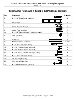 Preview for 3 page of Whittier Wood Furniture McKenzie 1333CAFd Assembly Instructions Manual