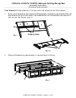 Preview for 4 page of Whittier Wood Furniture McKenzie 1333CAFd Assembly Instructions Manual