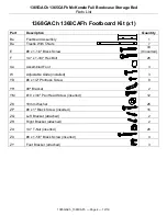 Предварительный просмотр 4 страницы Whittier Wood Furniture McKenzie 1365CAFh Assembly Instructions Manual