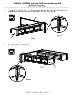 Предварительный просмотр 7 страницы Whittier Wood Furniture McKenzie 1365CAFh Assembly Instructions Manual