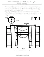 Предварительный просмотр 9 страницы Whittier Wood Furniture McKenzie 1365CAFh Assembly Instructions Manual