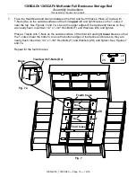 Предварительный просмотр 10 страницы Whittier Wood Furniture McKenzie 1365CAFh Assembly Instructions Manual