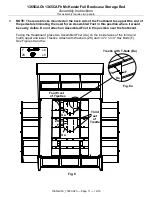 Предварительный просмотр 11 страницы Whittier Wood Furniture McKenzie 1365CAFh Assembly Instructions Manual