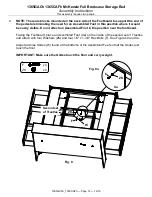 Предварительный просмотр 12 страницы Whittier Wood Furniture McKenzie 1365CAFh Assembly Instructions Manual