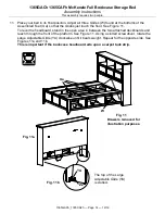 Предварительный просмотр 14 страницы Whittier Wood Furniture McKenzie 1365CAFh Assembly Instructions Manual