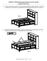 Предварительный просмотр 15 страницы Whittier Wood Furniture McKenzie 1365CAFh Assembly Instructions Manual