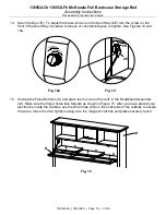 Предварительный просмотр 16 страницы Whittier Wood Furniture McKenzie 1365CAFh Assembly Instructions Manual