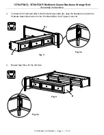 Preview for 7 page of Whittier Wood Furniture McKenzie 1370AFCAFi Assembly Instructions Manual