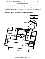 Preview for 12 page of Whittier Wood Furniture McKenzie 1370AFCAFi Assembly Instructions Manual