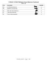 Предварительный просмотр 3 страницы Whittier Wood Furniture McKenzie 1372GACI Assembly Instructions