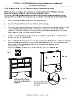 Предварительный просмотр 4 страницы Whittier Wood Furniture McKenzie 1372GACI Assembly Instructions