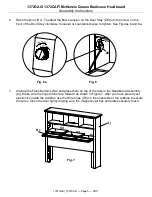 Предварительный просмотр 5 страницы Whittier Wood Furniture McKenzie 1372GACI Assembly Instructions