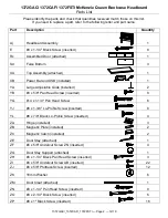 Предварительный просмотр 2 страницы Whittier Wood Furniture McKenzie 1372GACl Assembly Instructions