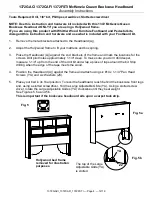 Предварительный просмотр 4 страницы Whittier Wood Furniture McKenzie 1372GACl Assembly Instructions