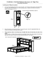 Preview for 4 page of Whittier Wood Furniture McKenzie 1374AFGACf Assembly Instructions