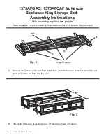 Предварительный просмотр 4 страницы Whittier Wood Furniture McKenzie 1375AFCAF Assembly Instructions Manual