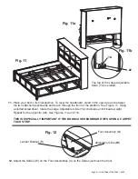 Предварительный просмотр 9 страницы Whittier Wood Furniture McKenzie 1375AFCAF Assembly Instructions Manual