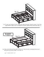 Предварительный просмотр 10 страницы Whittier Wood Furniture McKenzie 1375AFCAF Assembly Instructions Manual