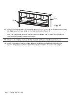 Предварительный просмотр 12 страницы Whittier Wood Furniture McKenzie 1375AFCAF Assembly Instructions Manual