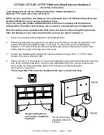 Preview for 4 page of Whittier Wood Furniture McKenzie 1377GACi Assembly Instructions Manual