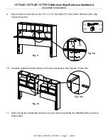 Preview for 7 page of Whittier Wood Furniture McKenzie 1377GACi Assembly Instructions Manual