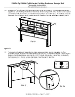 Предварительный просмотр 17 страницы Whittier Wood Furniture McKenzie 1380CAFg Manual