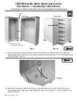 Предварительный просмотр 3 страницы Whittier Wood Furniture McKenzie 1509 Assembly Instructions