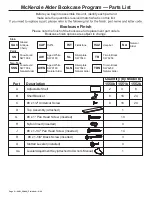 Предварительный просмотр 2 страницы Whittier Wood Furniture McKenzie 1550b Assembly Instructions