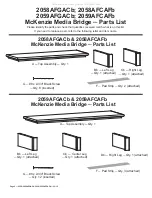 Preview for 2 page of Whittier Wood Furniture McKenzie 2058AFGACb Assembly Instructions